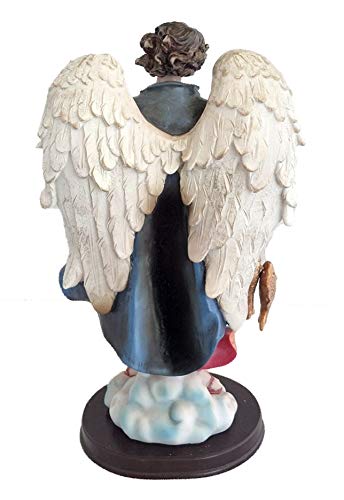 Estatua de 8 pulgadas San Arcángel Rafael miniatura 2