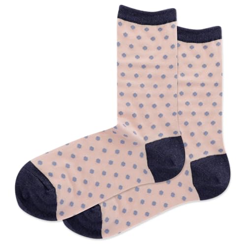 Image of Hot Sox Women's Novelty Geometric Pattern Crew
