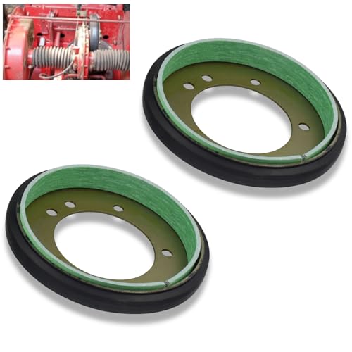 04743700 Lawn Tractor Drive Disc Kit With Liner/Friction Wheel , Compatible With Sn-apper Riding Clutch Disc, Replace Models 240-975, 7053103, 7600135, 5-3103, 5-7423 (OD 6" ID 5-1/8") (2 pack) by Haiouus - Used condition - US$22.11