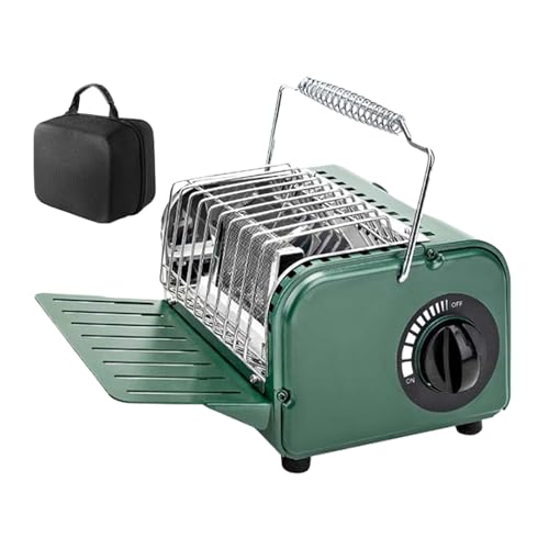 Estufa para calentar tiendas de campaña - 1200 W calentador de gas portátil con bolsa de almacenamiento | calefactor portátil para senderismo | adecuado para camping, mochilero al aire libre