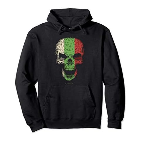 Sudadera con Capucha Calavera con Bandera de Bulgaria Cover