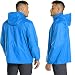 33,000ft Regenjacke Herren Leicht Wasserdicht Faltbare Regenmantel mit Kapuze Fahrrad Rain Windbreaker Windjacke Camping Outdoor Königsblau XL