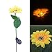 Produktbild Goodtimes28 Solar-Sonnenblumen-LED-Leuchte für den Außenbereich, Hof, Garten, Rasen, Weg, Dekorative Lampe Multi