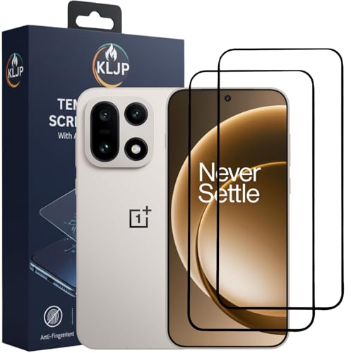 Image of Military-Grade Gorilla Tempered Glass For OnePlus 15 5G With Installation Kit | Edge to Edge Coverage | Black (Pack Of 2)