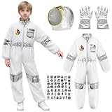 👨‍🚀Plusieurs tailles : nous proposons cinq tailles : S, M, L, XL et XXL, adaptées aux enfants mesurant entre 100 et 155 cm. Veuillez vérifier attentivement le tableau des tailles dans l'image détaillée à gauche avant de choisir la bonne taille. La marge d'erreur normale pour les mesures à plat est de 1 à 3 cm.