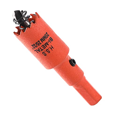 Dribotway 20mm 25/32'' Bi-Metal Hole Saw Drill Bit, High Speed Steel for Cutting Circular Holes in Wood Plastic, Plywood