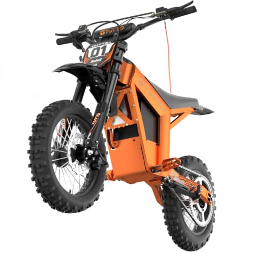 Tuttio Soleil01 Electric Dirt Bike 3000W 40MPH 200NM Off Road Ebike | 48V 21AH Battery 45Miles 1412 Fat Tire Electric Mountain Bike Full Suspensions E-Motorcycle For Adults Teens product thumbnail 13