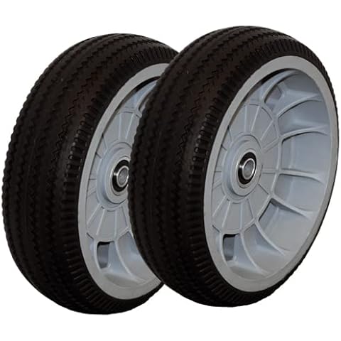 Buy Casters 10x3" BP Handtrucks, Replacement Carefree Wheels - Set of 2 Cover