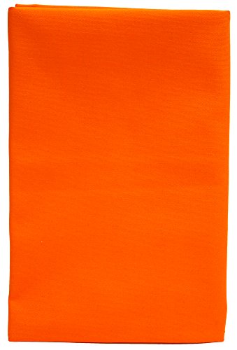 コスモテキスタイル 生地 帆布 11号 無地 綿100% 約92cm幅×1mカット col.24 オレンジ AD70000 手芸・ハンドメイド用品