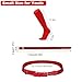 Blaward Baseball Socks and Belt Combo for Youth Adult, Boy Girl Softball Tee Ball Elastic Socks (2 Pairs Socks and 1 Belt)