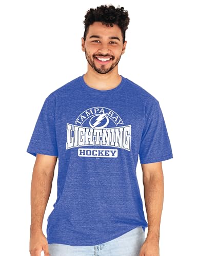 Tampa Bay Lightning NHL Officially Licensed Tri-Blend T-Shirt Beards Large