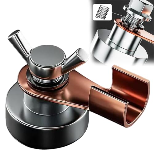 New Welding-Strong Magnetic Welding Joint Without Clamping, Welding Ground Clamp, Strong Magnets Clamp Tool for Efficient Support and Connection, Hands-Free Operation (S)