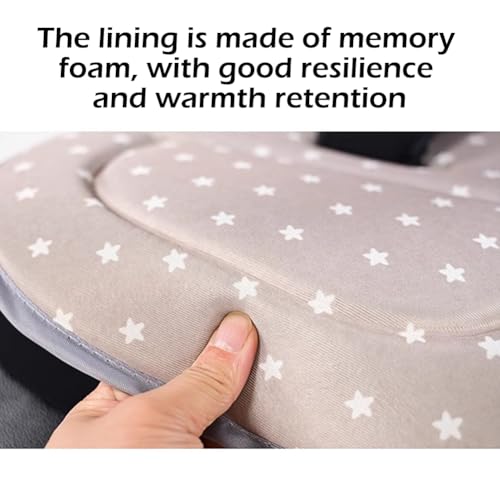 Matratze für Kinderwagen,Universal Sitzauflage Kinderwagen & Buggys,Kisseneinlage für Kinderwagen,Sitzauflage für Buggys,Kinderwagen Einlage Winter,Baby Sitzeinlage (Blau)