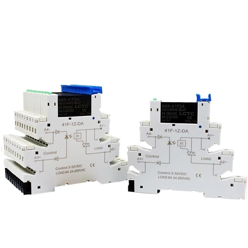 Module SSR rail DIN 6A relais statique CA ultra-fin pour automatisme et commande industrielle