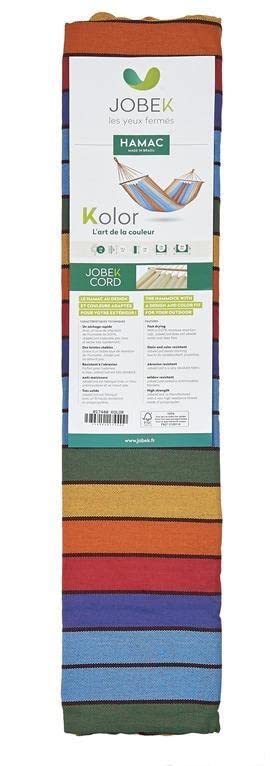 JOBEK - Hngematte Kolor, mehrfarbig, FSC-zertifiziert, 300 x 100 cm :  Amazon.de: Sport & Freizeit