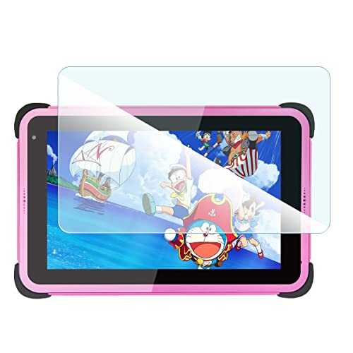 Karylax - Protector de pantalla de cristal suave, dureza 9H, antiarañazos, protector de pantalla para tablet infantil CWOWDEFU C82W de 8 pulgadas
