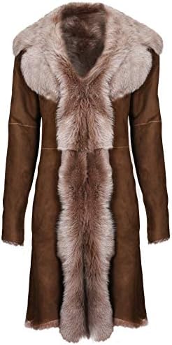 Beaver Ladies Women's Real Toscana Sheepskin Leather Suede Jacket...