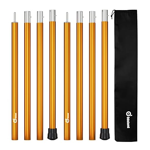 Best build an umbrella fortnite Odoland Adjustable Tent Poles Set