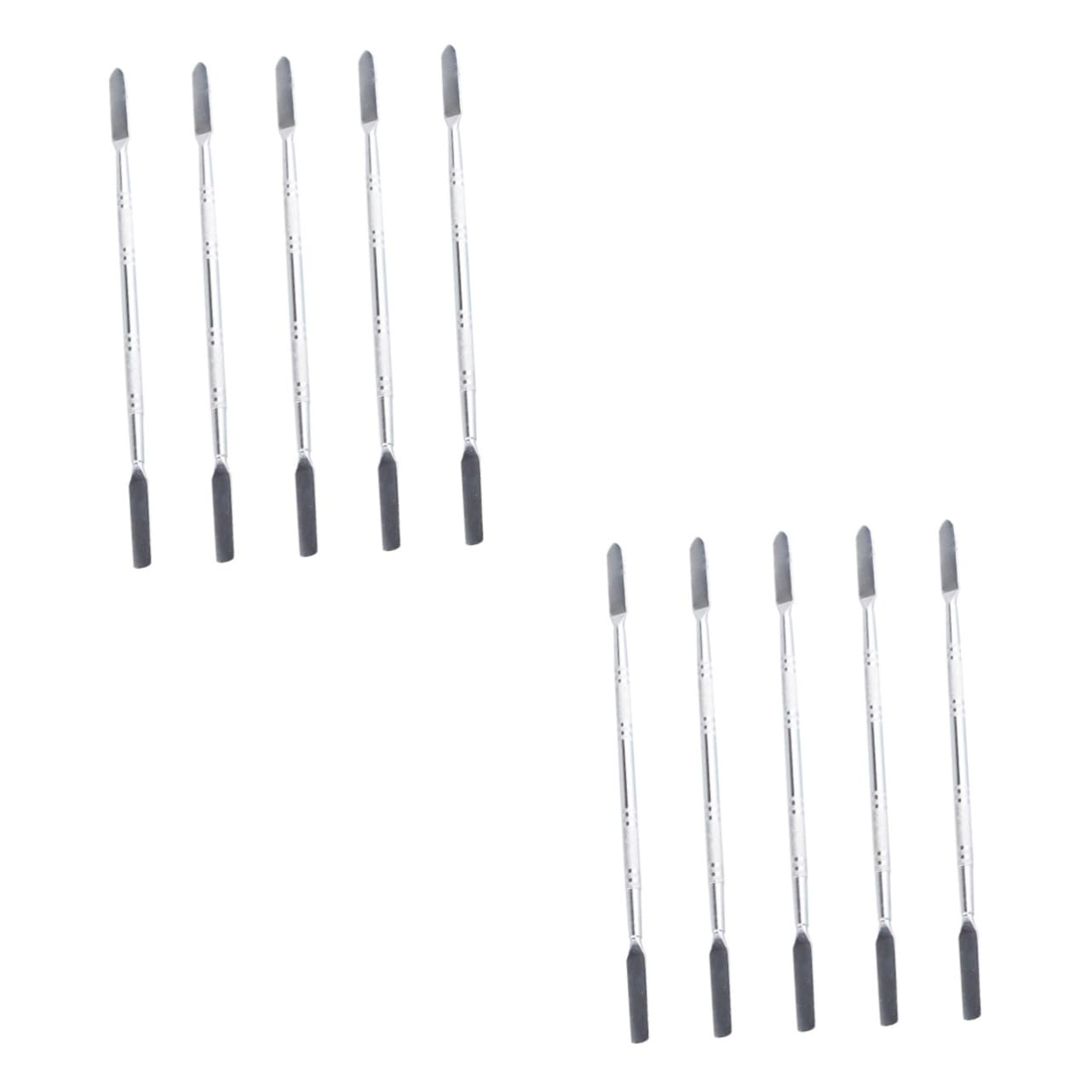 Mikikit Mackbook 10 Pcs Laptop Metal Opening Tool Pry Tool Opening Tool for Cellphone Phone Opening Tool Repairing Stick Laptop Laptops Notebook Computer Toolkit Laptop Repair Tools