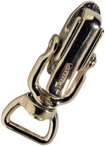 Kong Italy Snap for Leashes 371 – Marine Bronze Panic Snap with Safety Lock