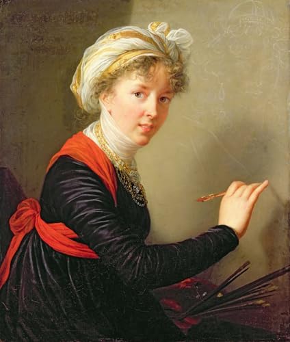 Art Tableau Autoportrait Elisabeth Vigée Lebrun Impression d'art sur Toile 60x90cm