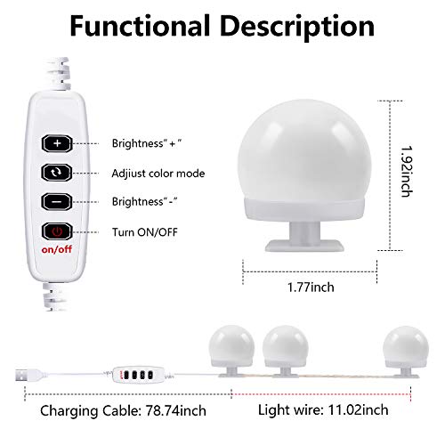 Luci di Specchio Vanità, Luci a LED Stile