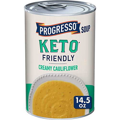 Image of Progresso Keto-Friendly Creamy Cauliflower Canned Soup, 14.5 oz