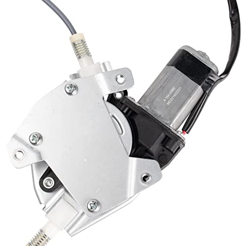 Image of TRQ Rear Left Power Window Regulator & Motor Assembly Drivers Side Compatible with 2001-2005 Honda Civic