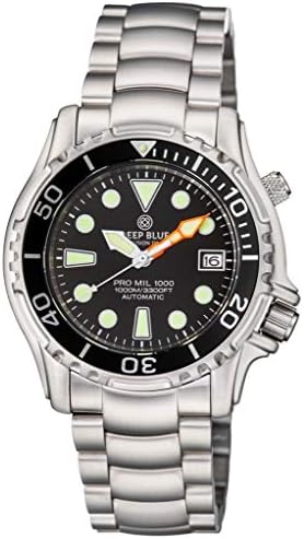 PRO MIL 1000 42MM Automatic Bracelet Black DIAL