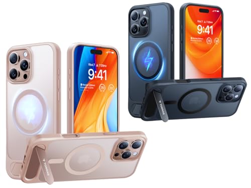TORRAS Black+Desert Titanium 16 Pro Stand Case