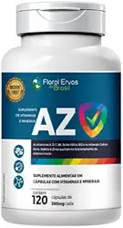 Multivitaminico AZ 120 capsulas Floral ervas do Brasil