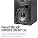 Polk Audio T15 Home Theater and Stereo Bookshelf Speakers – Deep Bass Response, Dolby and DTS Surround, Wall-Mountable, Pair, Black