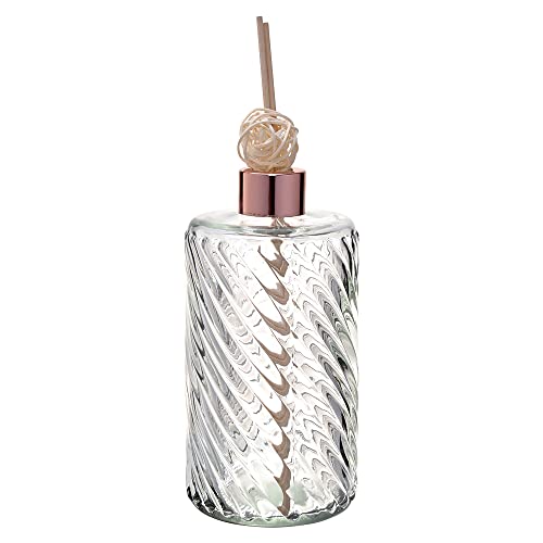 Mimo Style Jogo De Dispenser de Sabão Líquido (470ml) e Recipiente Difusor Aromático (470ml) Espiral