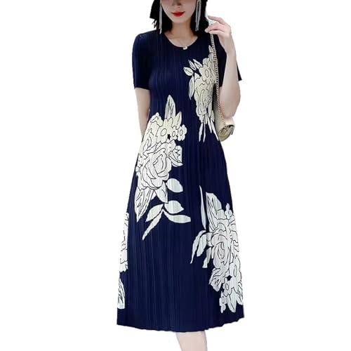 Robe midi florale décontractée pour le quotidien et les journées d'été