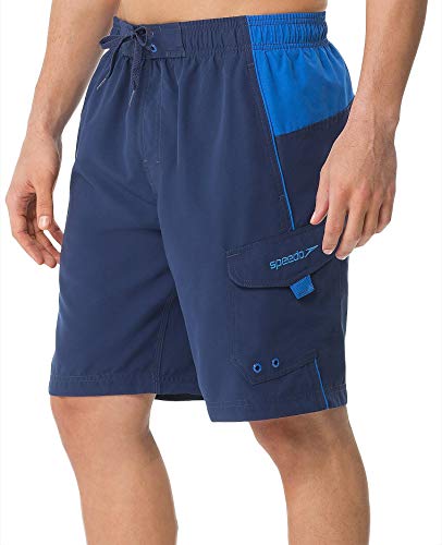 Image of Speedo Men's Marina Sport Volley, Knee Length Swim Trunk