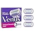 Price comparison product image Gillette Venus Deluxe Smooth Swirl Women's Razor Blade Refills, Pack of 3, 5 durable blades to deliver an extra smooth shave that lasts