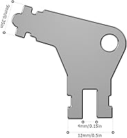 Vista 7 de Llave dispensadora de toallas de papel, 15 llaves dispensadoras universales compatibles con dispensadores de toallas de papel y papel higiénico