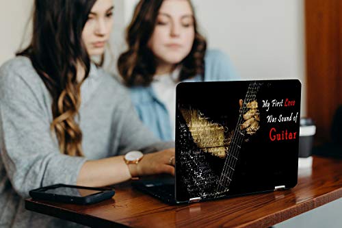 Image of Galaxsia Sound of Guitar Laptop Skin /Sticker /Cover /Decal Compatible for Any 13 inch-13.3 inch Inches Laptop (Hp /Dell /Sony /Acer /Lenovo /Asus. Etc) Or Notebook.