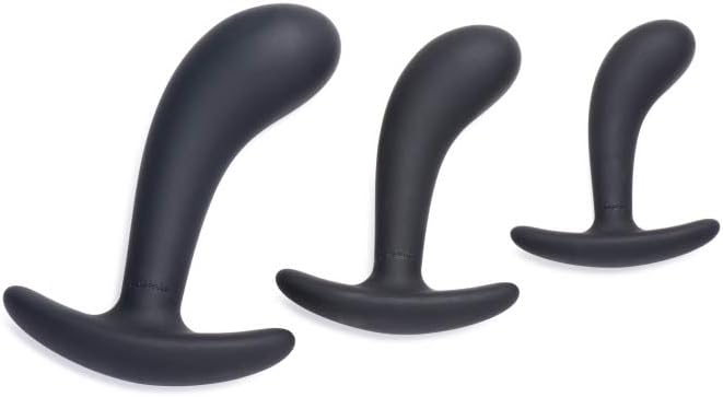 Dark Delights 3 Piece Curved Anal Trainer Set