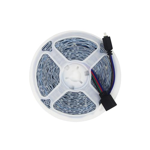 Tira de luces LED RGB 5 metros 150 LEDs con control remoto miniatura 6
