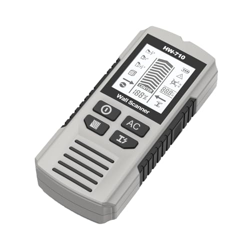 Detector de metales de mano, puntero de detector de metales | Pantalla LCD multifuncional y detector de metales de audio | Herramienta de búsqueda de espárragos multifuncionales, escáner de seguridad