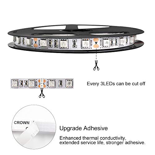 Tira LED Flexible 5m 72W 300 LEDs Blanco 12V miniatura 3