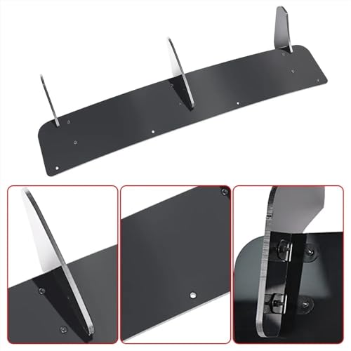 Difusor trasero Golf 7 MK7 R spoiler negro brillo para paragolpes 2013-2016 2