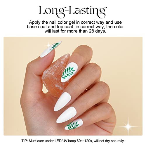 Image of ROSALIND6PCS Nude Gel Polish Set, Nude Pink Gel Nail Polish Fall Gel Fall Nail Gel Polish Gel Long Lasting