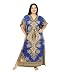 Produktbild Lange Kaftans für Damen, Kimono, Maxi-Stil, normale bis große Größe, blaugrün, Einheitsgröße-L