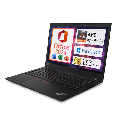 �yWin11�AMS Office 2024���ځz Lenovo ThinkPad 13.3�^ �m�[�gPC / Ryzen5 Pro 4650U / 8GB / 256GB /�𑜓x:1920x1080 / Type-C�AHDMI/���^�A�É��A����/�����}�E