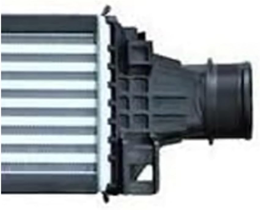 For Audi A4 Quattro/A4 allroad 2017-2024 Intercooler | 2.0L Turbo Engine | Made Of Aluminum | Natural | 2.6 in. Inlet Size | Replacement For AU3012112 | 8W0145805AD