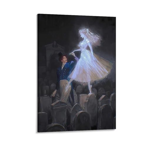 Póster clásico de princesa de ballet, póster divertido de caballero, impresión fotográfica, decoración de habitación de adolescentes, marco de 30 x 45 cm