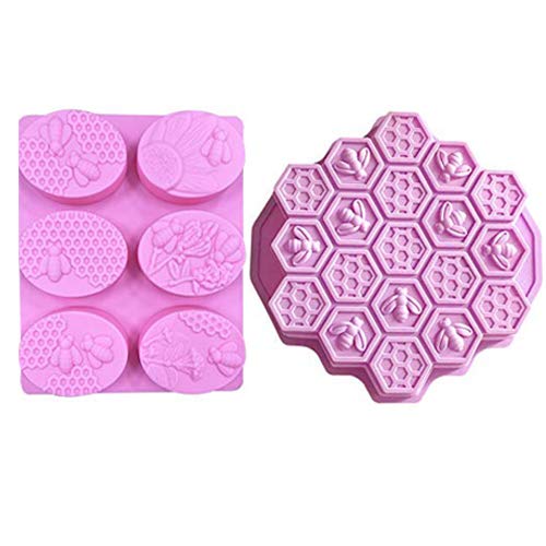 Large Honeycomb Silicone Mold Baking Cake Baking Moulds Bakeware for Family or Friends Party