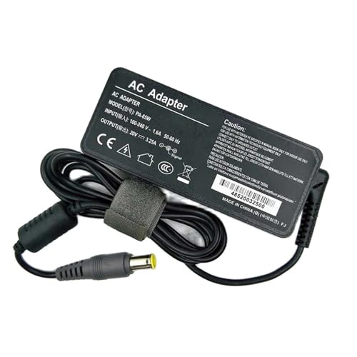 Chargeur de remplacement pour PC portable 20V 3.25A embout rond 7.9 x 5.5 mm universel